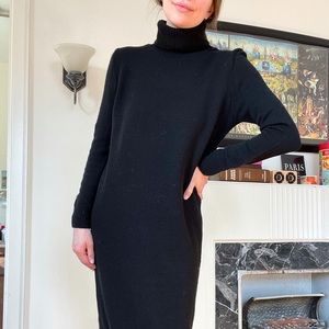 Turtleneck Maxi Dress